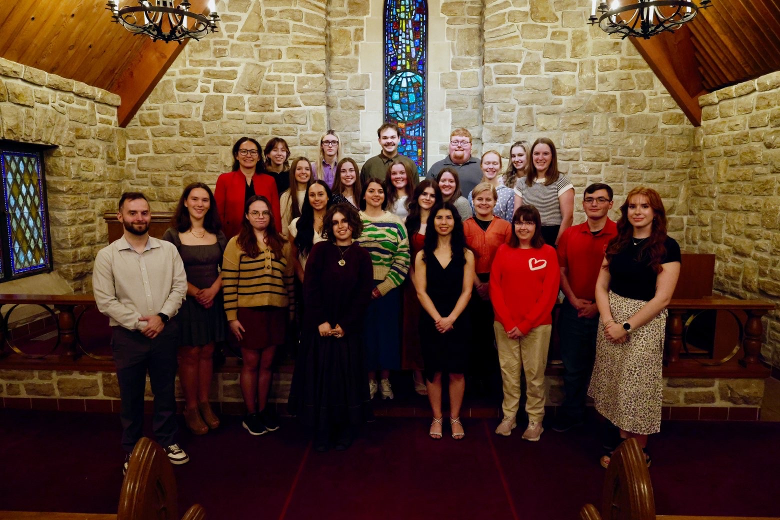 GET Induction Ceremony for the Spring 2026 Semester at Timmons Chappel.